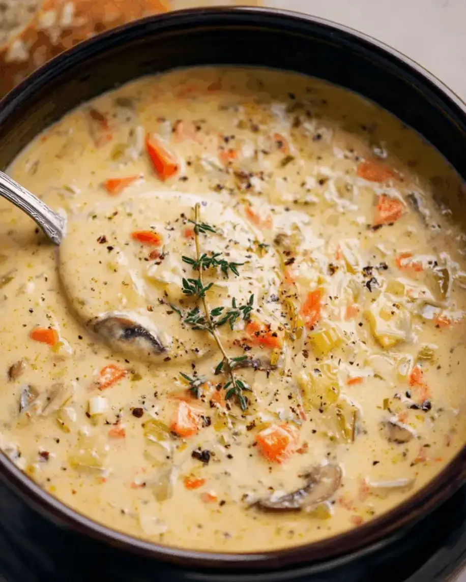 Creamy Artichoke and Vegetable Soup A Cozy Bowl of Comfort