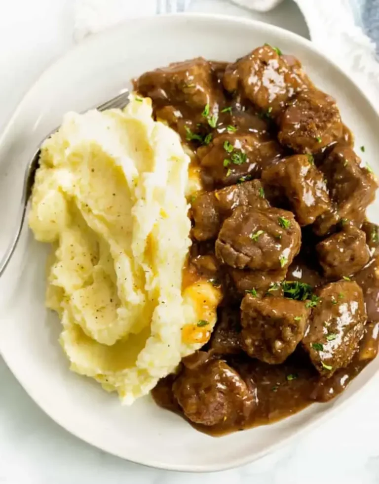 Delicious Beef Tips and Gravy Recipe