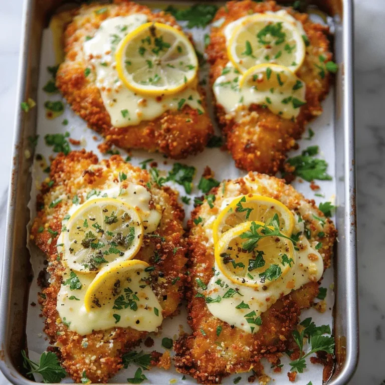 Lemon Chicken Romano Crispy Cheesy and Bursting with Zesty Flavor