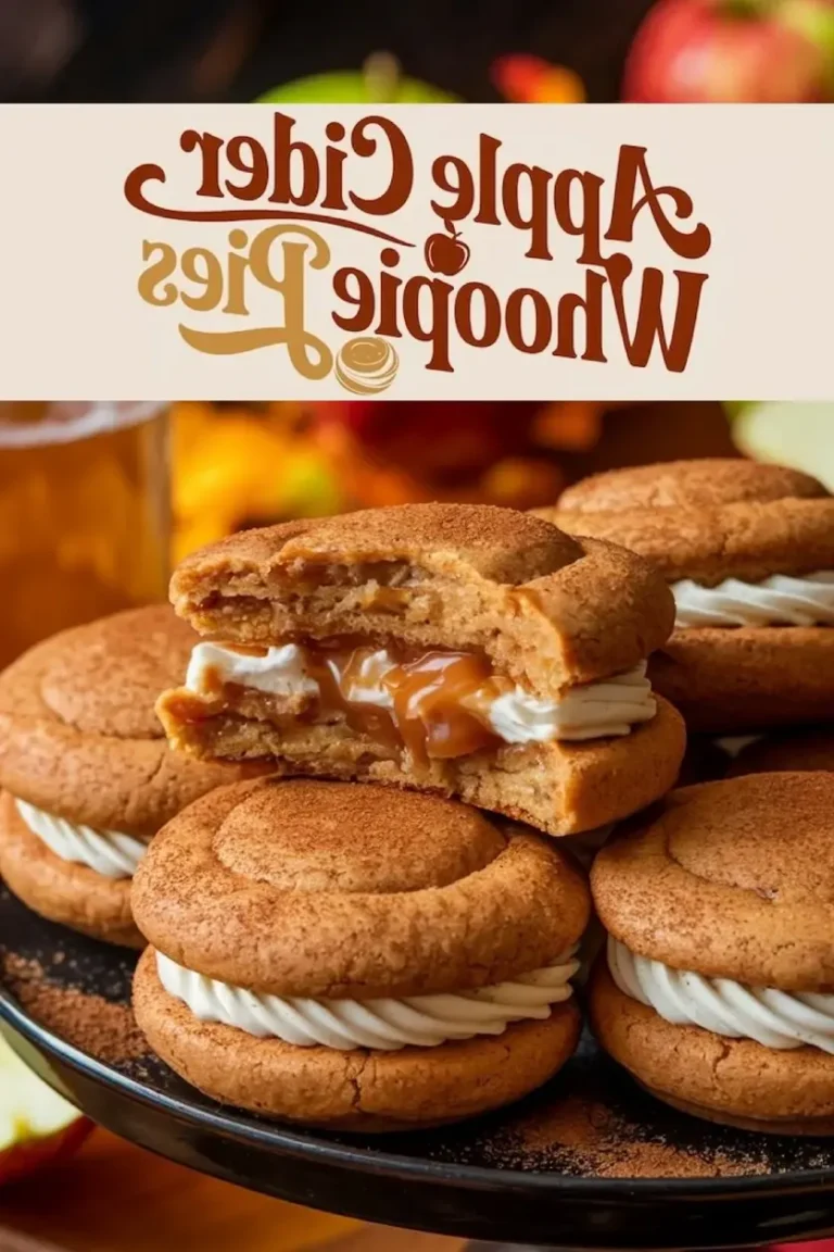 Irresistible Apple Cider Whoopie Pies