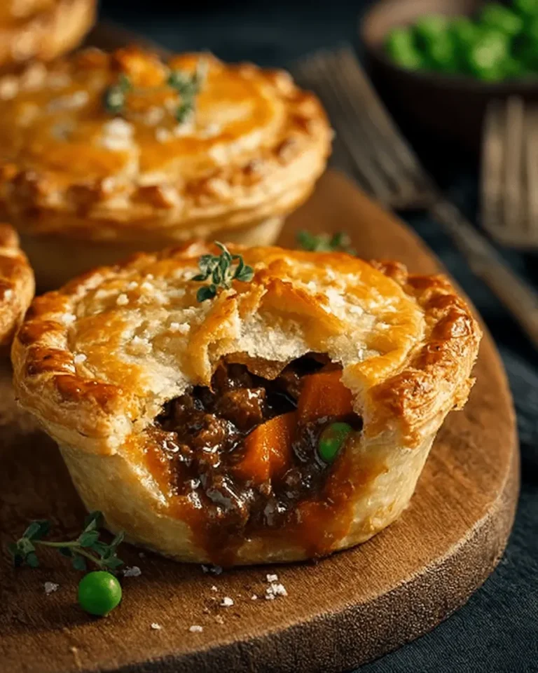 Savory Irish Beef Sweet Potato Mini Pies