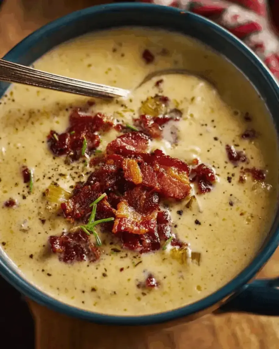 Creamy Leek and Mustard Soup A Cozy Bowl of Comfort