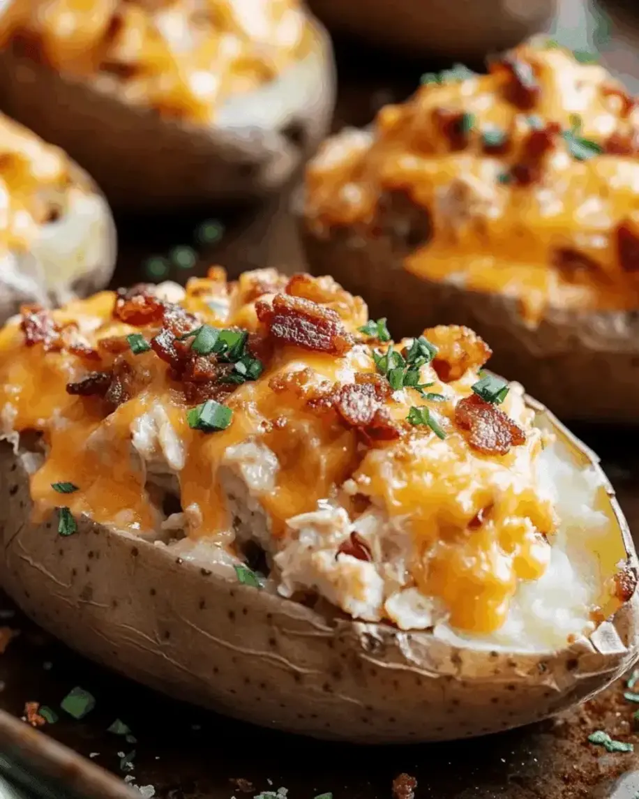 Loaded Crack Chicken Baked Potatoes The Ultimate Comfort Food Recipe