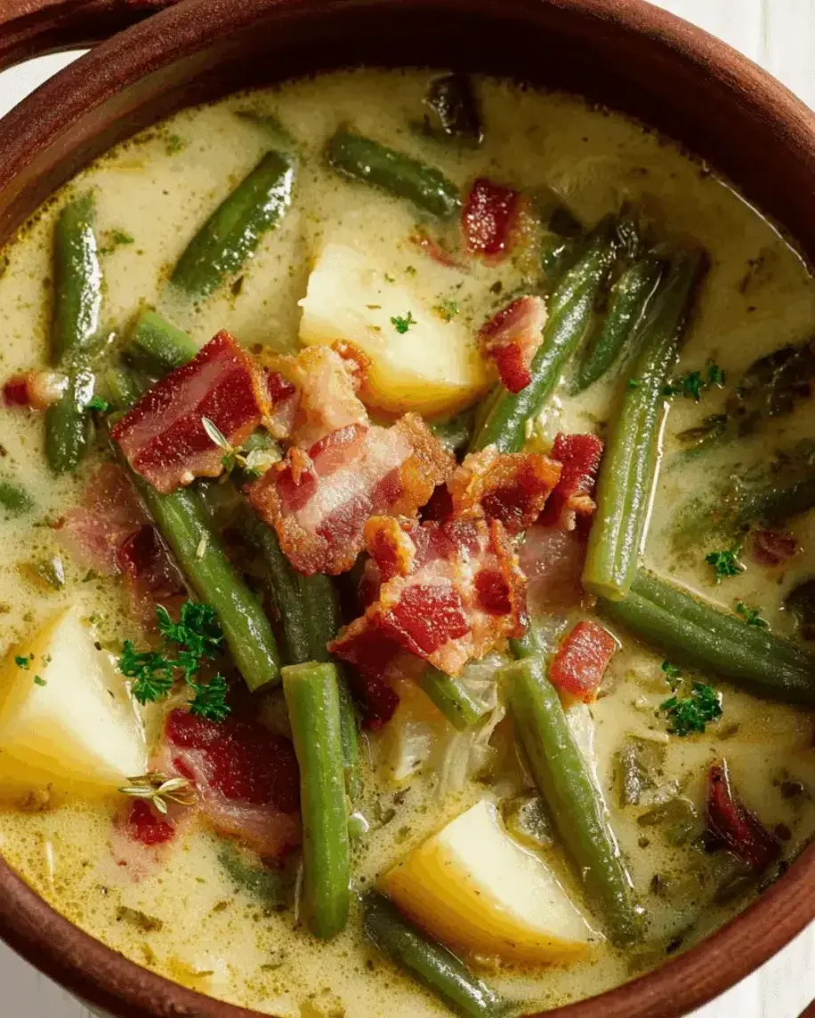 Creamy Green Bean and Potato Soup The Ultimate Comfort in a Bowl