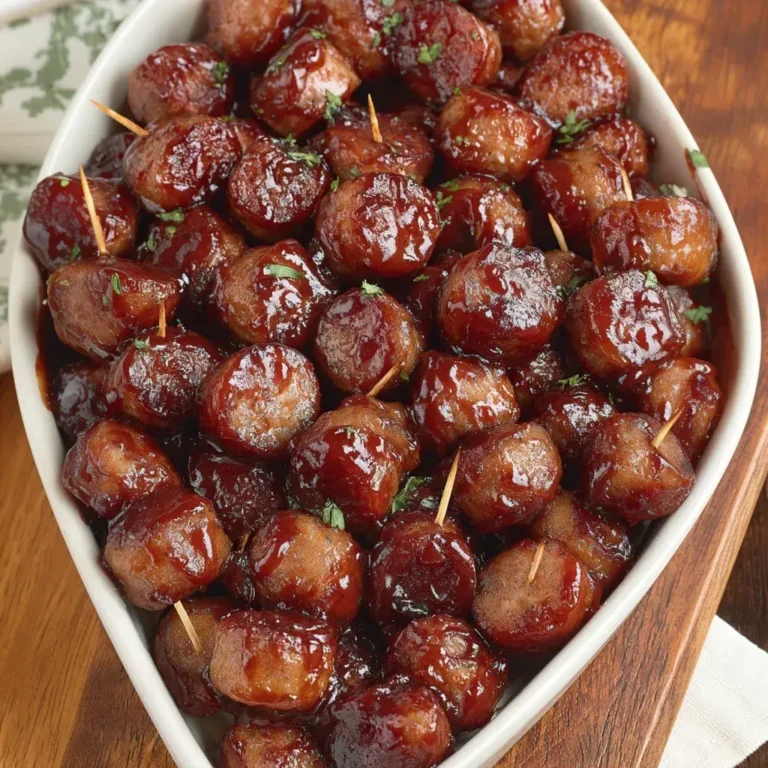 BBQ Sausage Bites