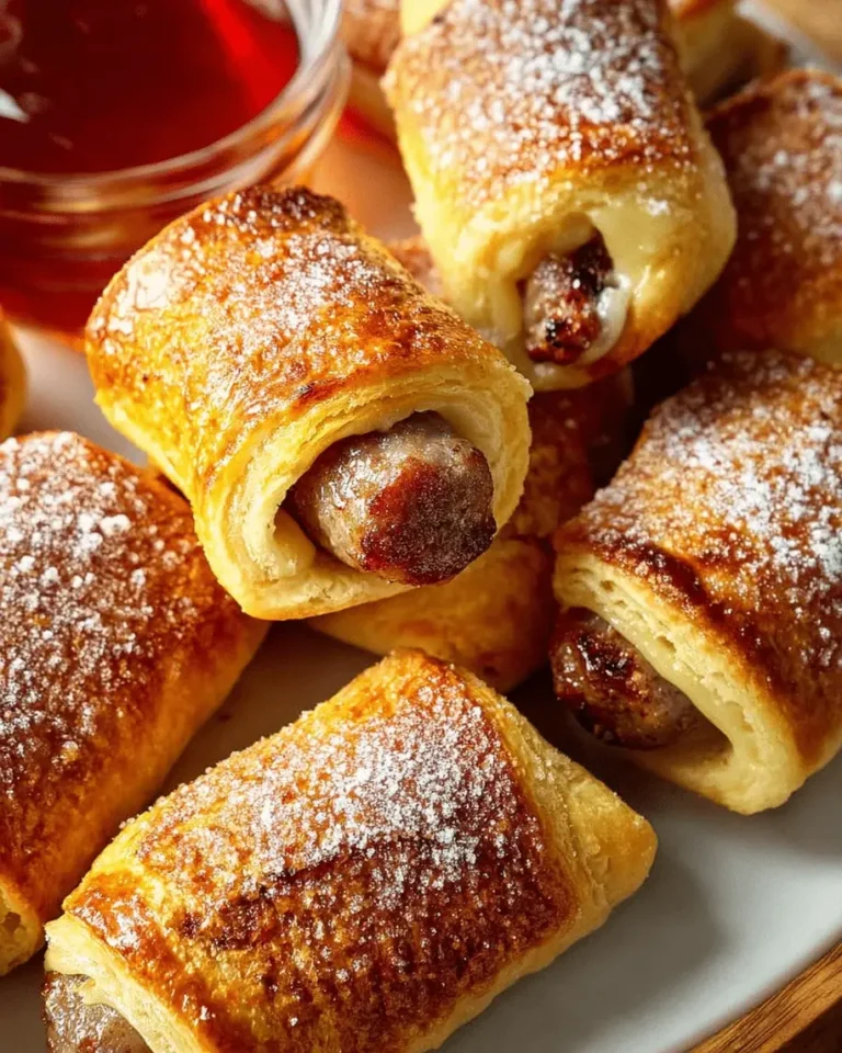 Cinnamon French Toast Sausage Rolls The Perfect Blend of Sweet Savory and Cozy Mornings