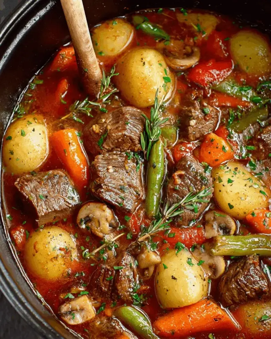 Hearty Beef and Vegetable Stew Recipe A Bowl of Comfort Youll Crave