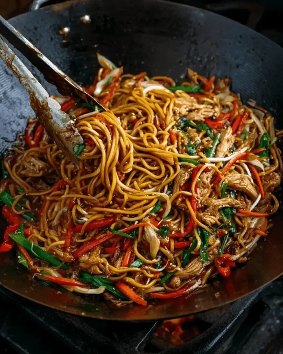 Takeout Style Chicken Lo Mein at Home