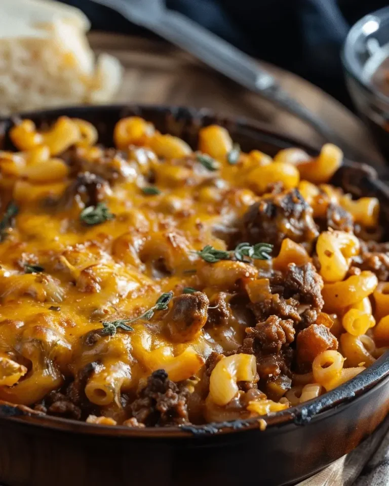 Cheesy Beef Pasta Bake The Ultimate Comfort Dinner for Your Family