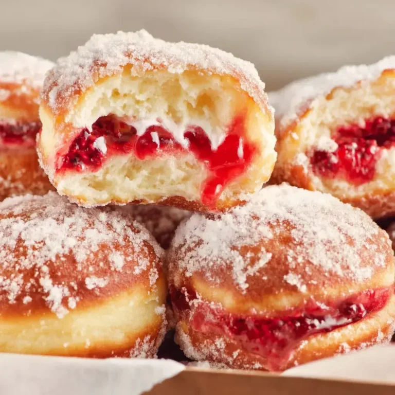 Raspberry Cheesecake Donuts