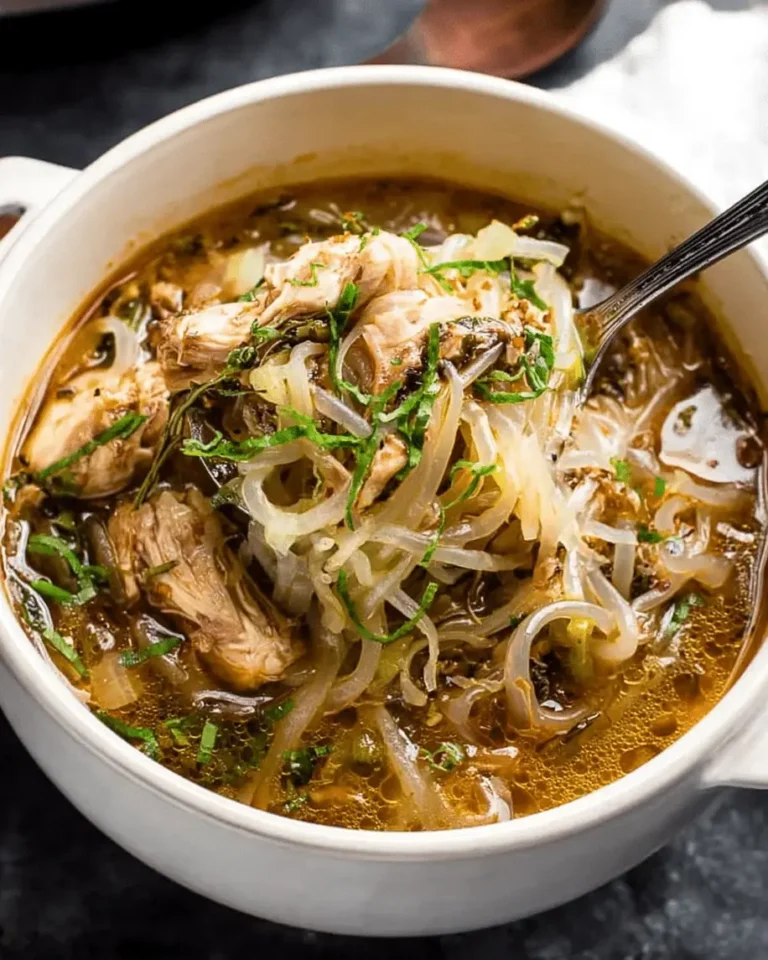 Chicken and Shirataki Noodle Soup A Low Carb Comfort in Every Bowl