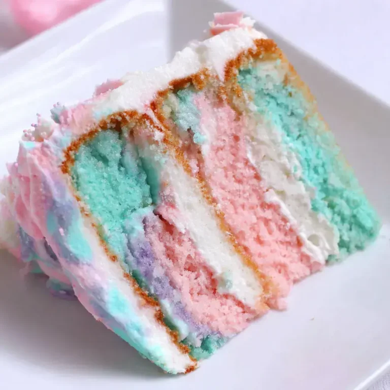 Cotton Candy Cake