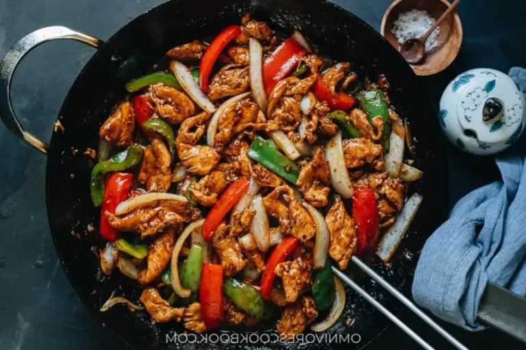 Quick & Flavorful Black Pepper Chicken Stir-Fry