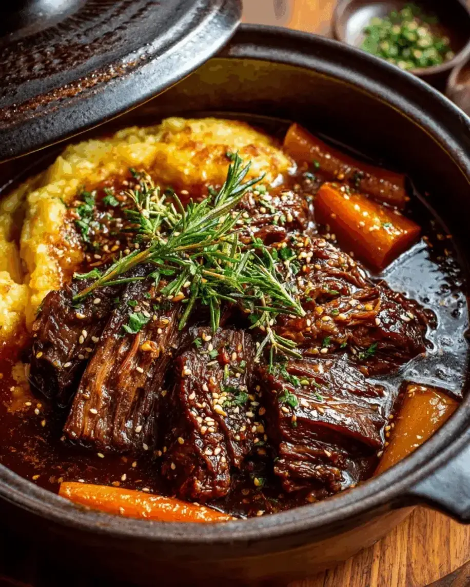 Slow Braised Miso Beef Roast Recipe Tender Flavorful and Comforting