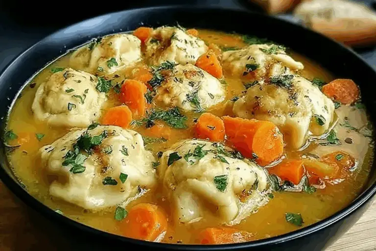 Cozy Chicken Dumplings Soup Recipe