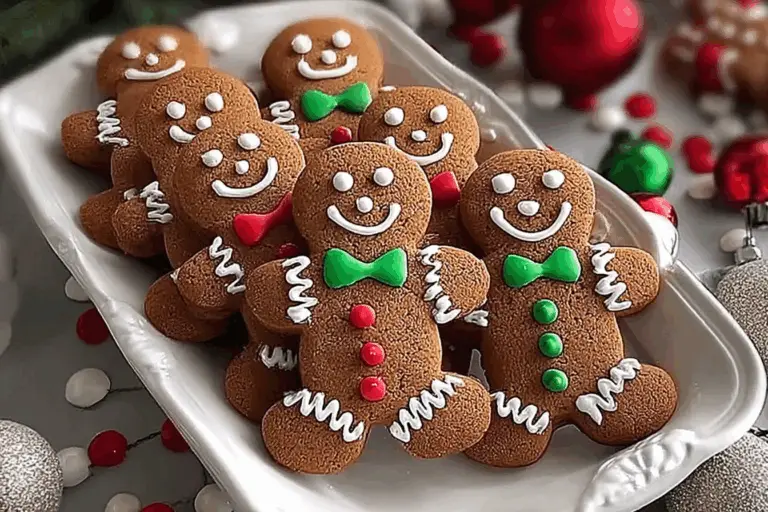 Soft Chewy Gingerbread Men Cookies