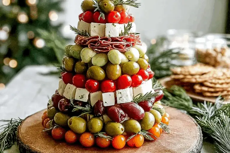 Christmas Antipasto Tree