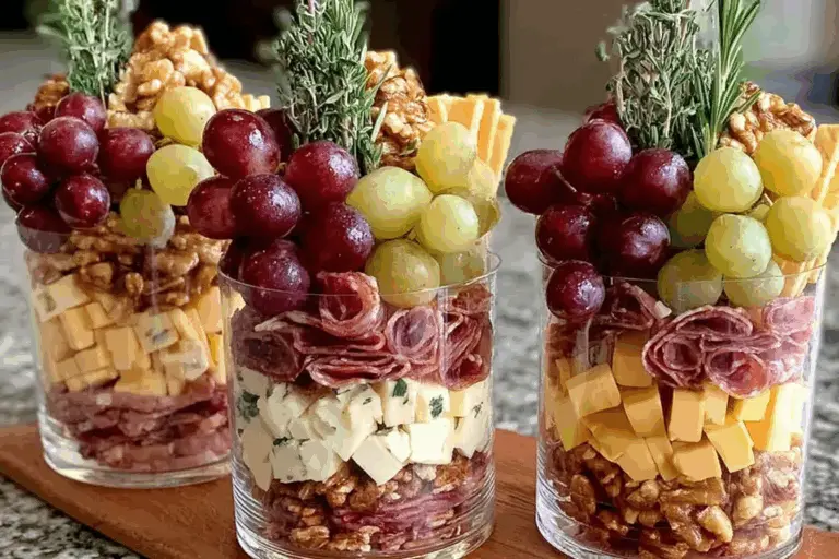 Easy Thanksgiving Charcuterie Cups Recipe