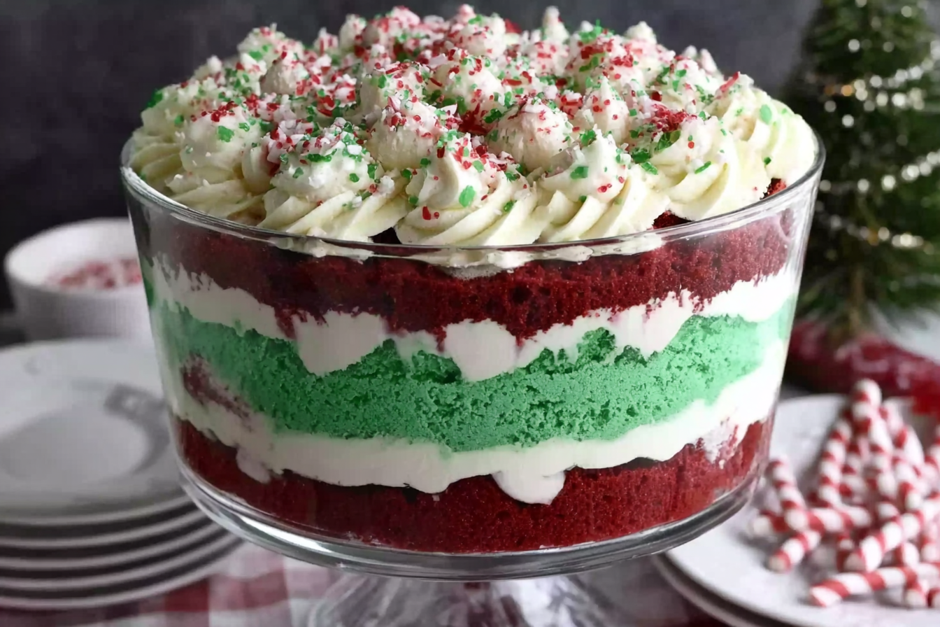 Easy Christmas Trifle Dessert Recipe