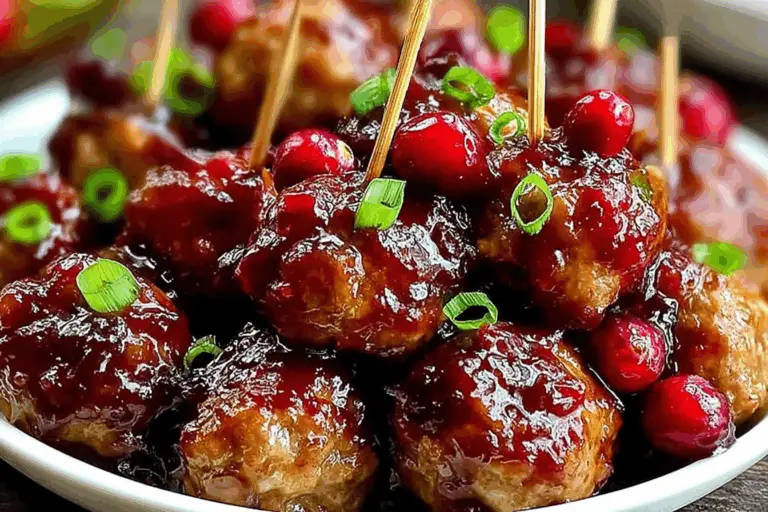 Cranberry Meatballs