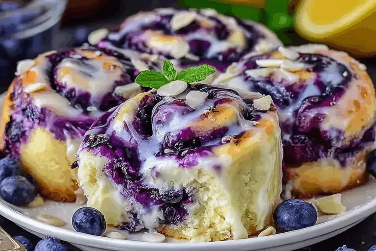 Blueberry Cheesecake Heaven Rolls