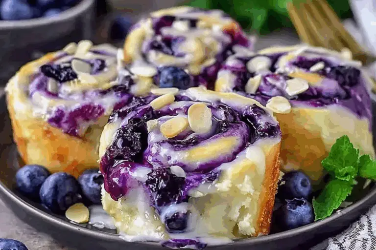 Blueberry Cheesecake Heaven Rolls