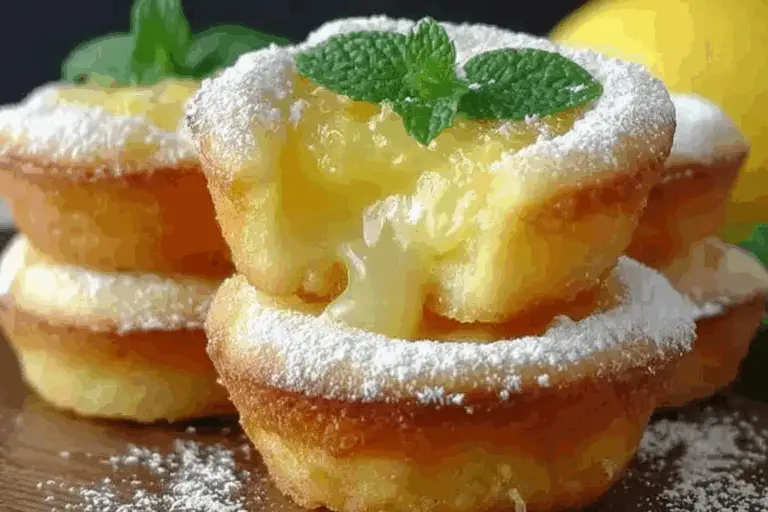 Mouthwatering Lemon Bar Cookie Cups