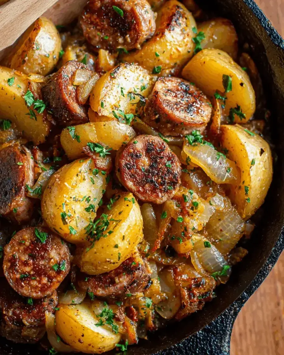 Smoked Beef Sausage and Potato Skillet A Hearty One Pan Comfort Meal