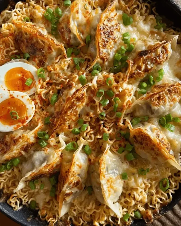 Creamy Baked Ramen with Dumplings Your Ultimate Comfort Meal