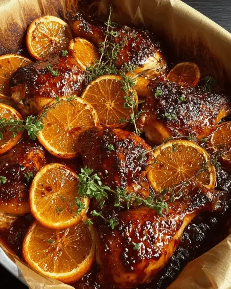 Maple Orange Glazed Chicken Quarters Sweet Juicy and Irresistibly Flavorful