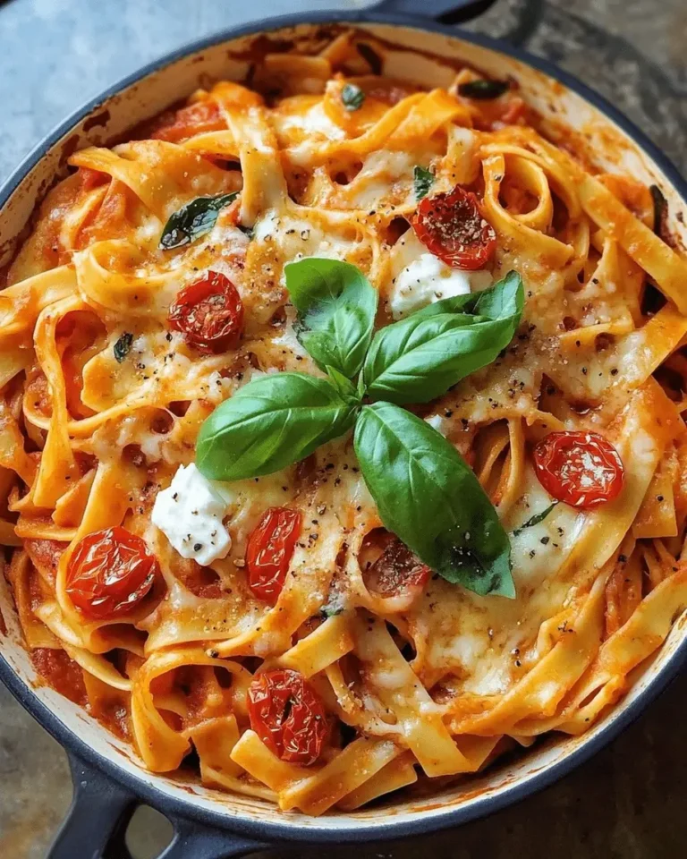 Creamy Tomato Basil Pasta Bake Recipe Your Ultimate Comfort Meal