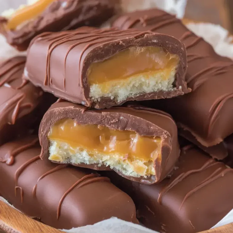 Homemade Milky Way Bars