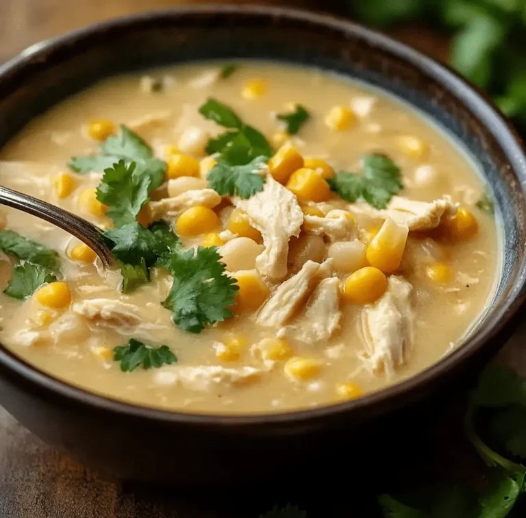 Cozy Up with Creamy White Chicken Chili