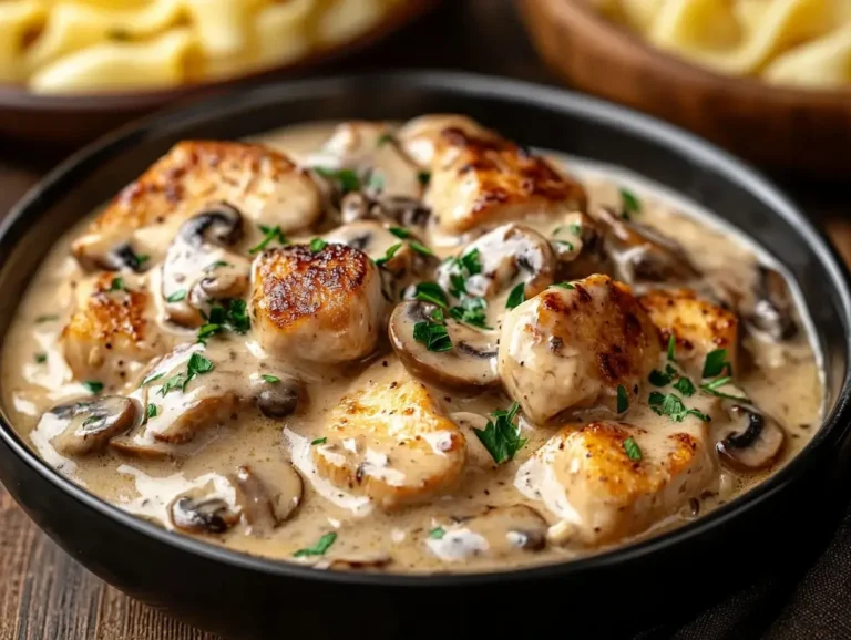 Creamy Chicken Stroganoff A Delicious Dinner Idea
