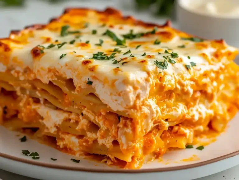 Buffalo Chicken Lasagna The Perfect Cheesy Dinner Recipe