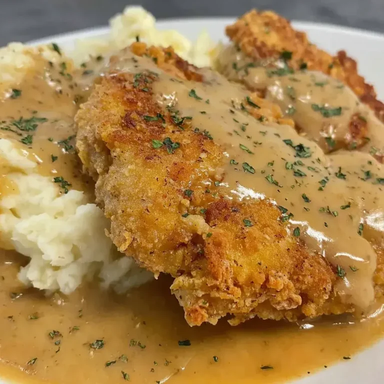 Creamy Pan Fried Chicken