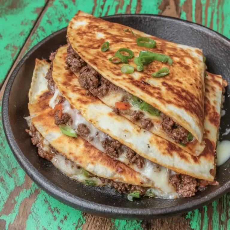 Korean Beef Quesadillas