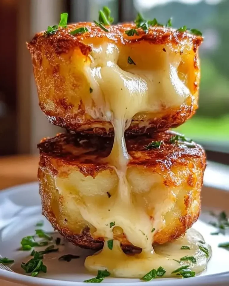 Golden Crispy Mashed Potato Cheese Puffs