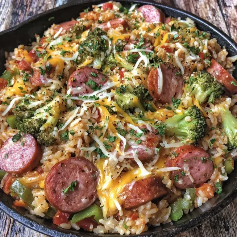 Sausage Rice Skillet