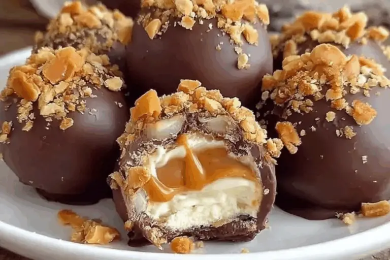 Butterfinger Chocolate Caramel Crunch Truffles Recipe