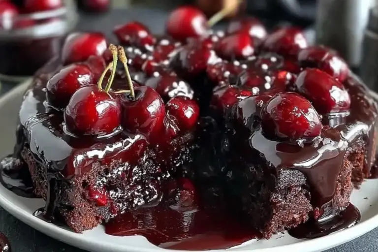 Cherry Chocolate Dream Cake Recipe