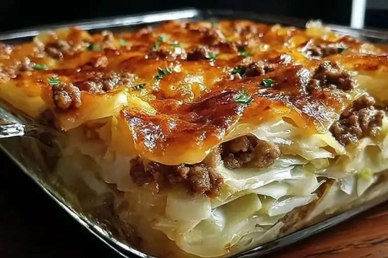Cheesy Cabbage Casserole