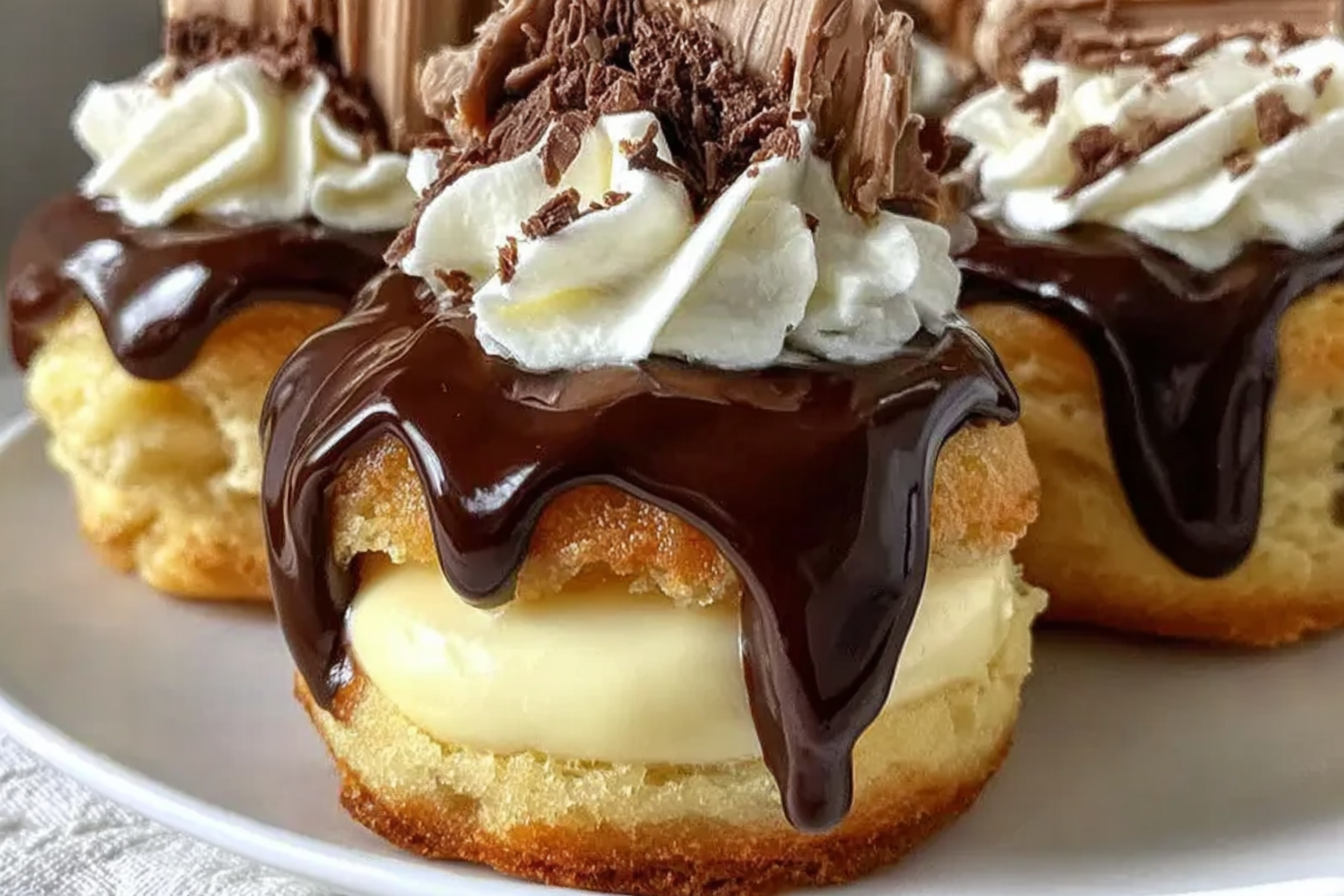 Irresistible Boston Cream Pie Cupcakes