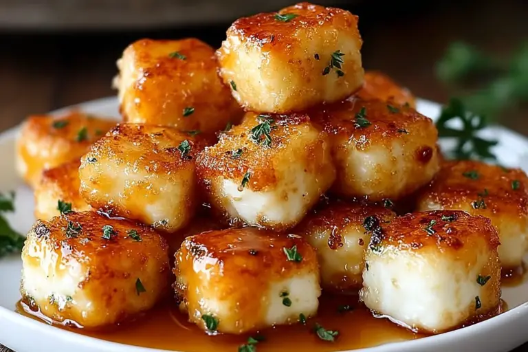 Crispy Feta Bites with Honey Glaze
