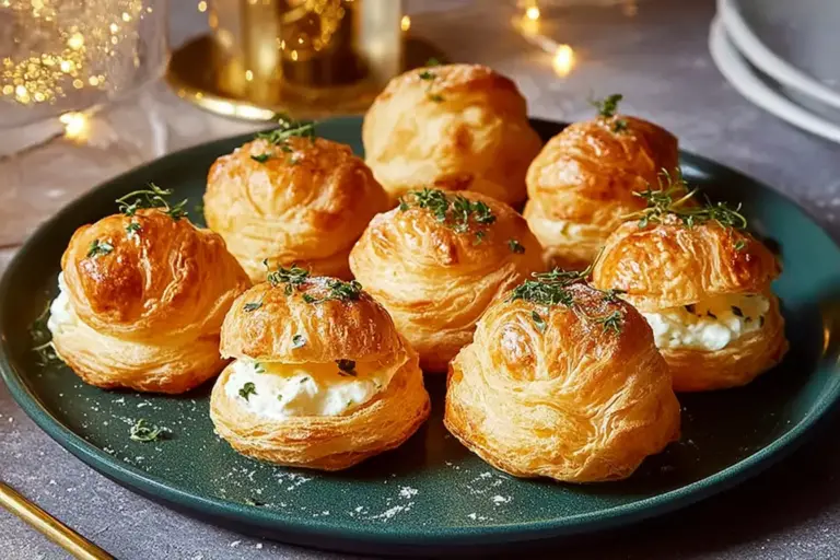 Festive Boursin Cheese Puffs