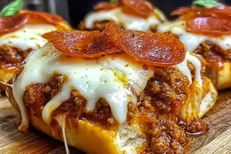 Pepperoni Pizza Sloppy Joes