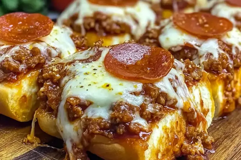 Pepperoni Pizza Sloppy Joes
