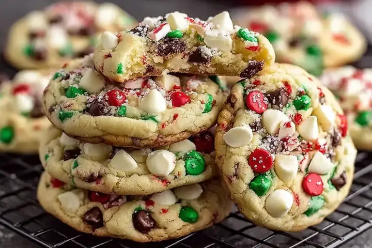 Winter Wonderland Chocolate Chip Christmas Cookies