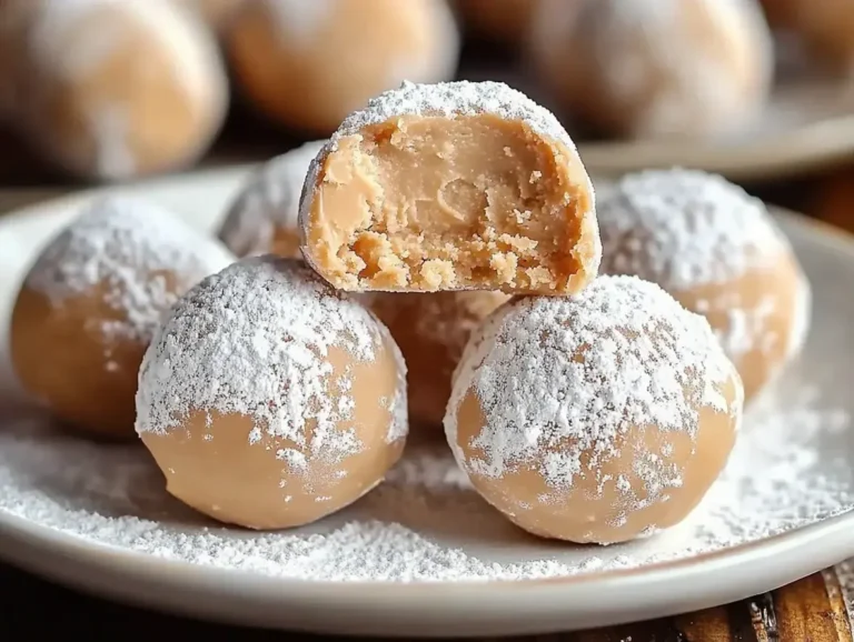 Easy Peanut Butter Balls Recipe with Cream Cheese