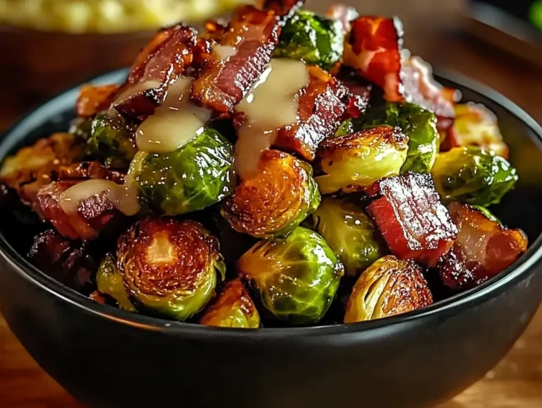 Delicious Honey Glazed Roasted Brussels Sprouts